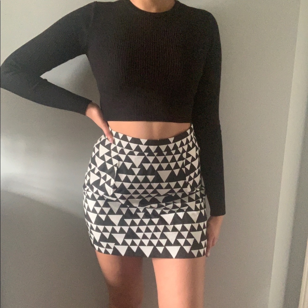 J Crew mini skirt size 00